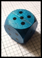 Dice : Dice - 6D - Foam Dice Metalic Blue - SK Collection buy Nov 2010